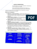 Cuencas sedimentarias: tipos, causas, medios y clasificación