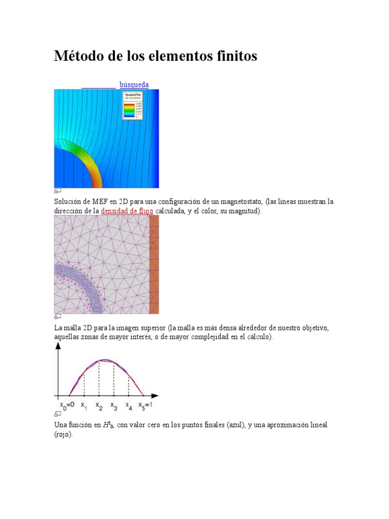 Método de Elementos Finitos en Ingeniería | PDF | Método de elementos ...