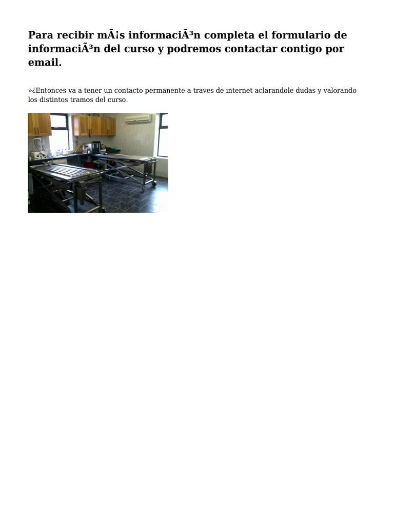 Para Recibir Más Información Completa El Formulario de Información Del ...