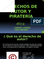 Derechos de Autor y Pirateria