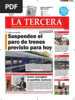 Diario La Tercera 20.08.2015
