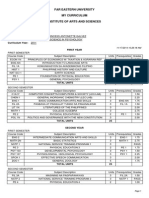 Far Eastern University Psychology Curriculum