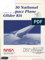 NASA X-30 Glider Kit