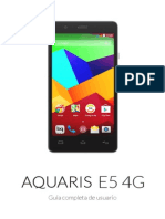 Manual Aquaris E5 4G