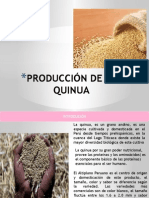 Producción de La Quinua