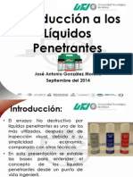 Introducción A Los Liquidos Penetrantes