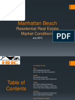 Manhattan Beach Real Estate Market Conditions - July 2015