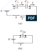 Series capacitor circuit equivalent capacitance