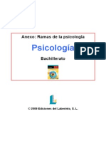 Ramas de La Psicologia