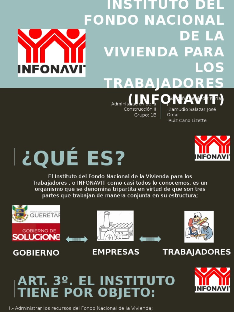 Ley Del Infonavit PDF Salario Gobierno