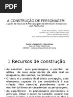 A Construção de Personagem