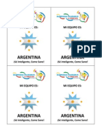 Credencial Argentina (Parte 1)