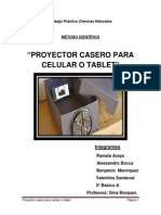 Trabajo Ciencias Naturales Proyector para Celular