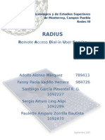 Remote Access Dial-In User Service (RADIUS) )