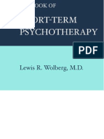 Lewis R. Wolberg: The Technique Psychotherapy