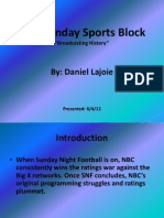 NBC Sunday Sports Block