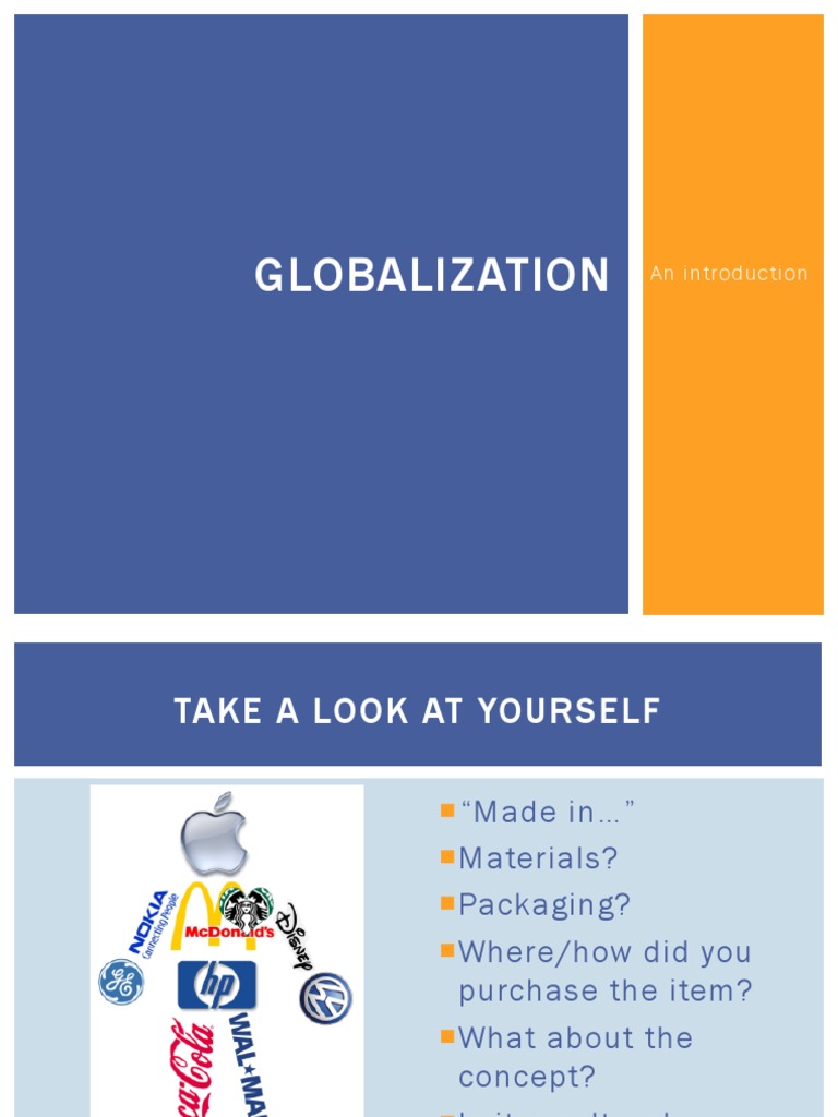 Understanding Globalization: Key Concepts | PDF | Politics