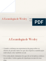 A Escatologia de Wesley