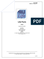 Lifeform Msds