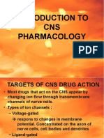 Introduction To Cns Pharmacology