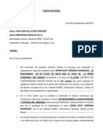 Carta Notarial Nueva PDF