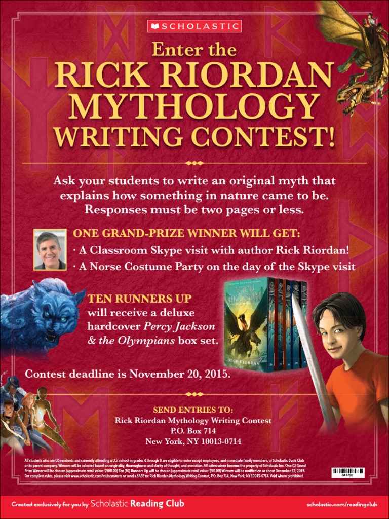 Rick Riordan Mythology Contest 082015 | PDF | Art