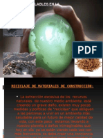 Material Reciclado en La Construccion