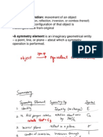 Symmetry Operations 1 - 19