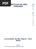 Livo de Cantos Mês de Maria