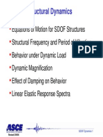 SDOF Dynamics