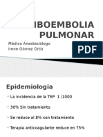 Tromboembolia Pulmonar 