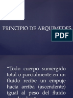 Principio de Arquimedes