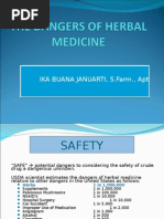 12 Safety of Herbal Medicine - DR Rul | PDF | Cytochrome P450 | Herbalism