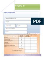 Examen Primer Bimestre Sexto 2012