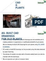 As-Built Cad Drawings For Old Plants