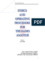 Etika Dan Prosedur Operating Untuk Radio Amatir PDF