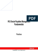R12 Oracle Payables Management Fundamentals: Practices
