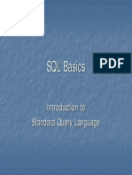SQL Basics