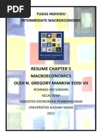 Download Resume Macroeconomics Chapter 5  PEREKONOMIAN TERBUKA by Rohmad Adi Siaman SN275435707 doc pdf