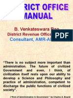 District Office Manual