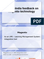 SynapseIndia Feedback On Magento Technology