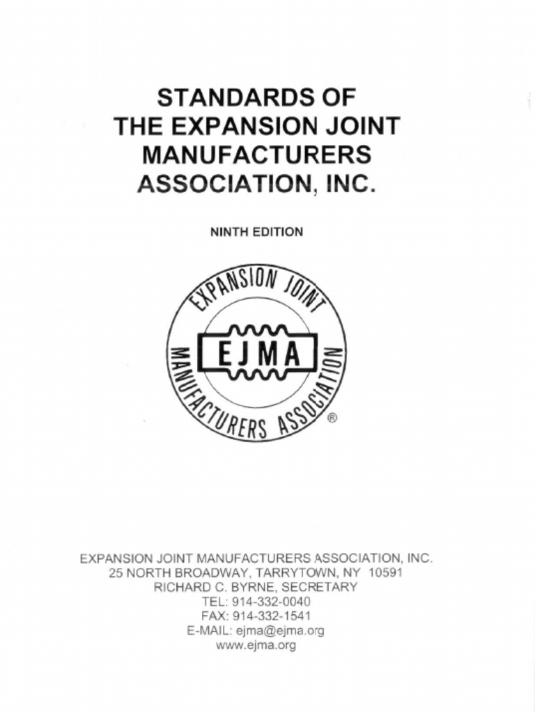 EJMA Standard | PDF