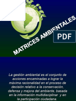 12 Matrices Ambientales 2014