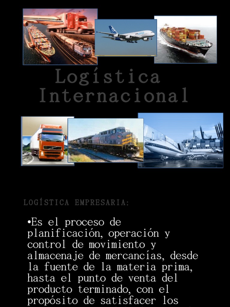 Logistica Internacional | PDF | Logística | Aeropuerto