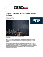 23.Ofusca a Empresarios Reforma Hacendaria de Peña