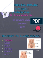 KEDARURATAN BIDANG UROLOGI