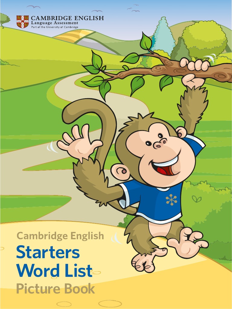 Starters Word List Picture Book PDF