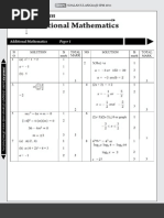 Matematik Tambahan Skema