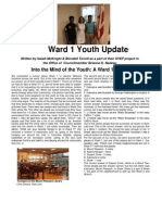 Ward 1 Youth Update: Into The Mind of The Youth: A Ward 1 Survey