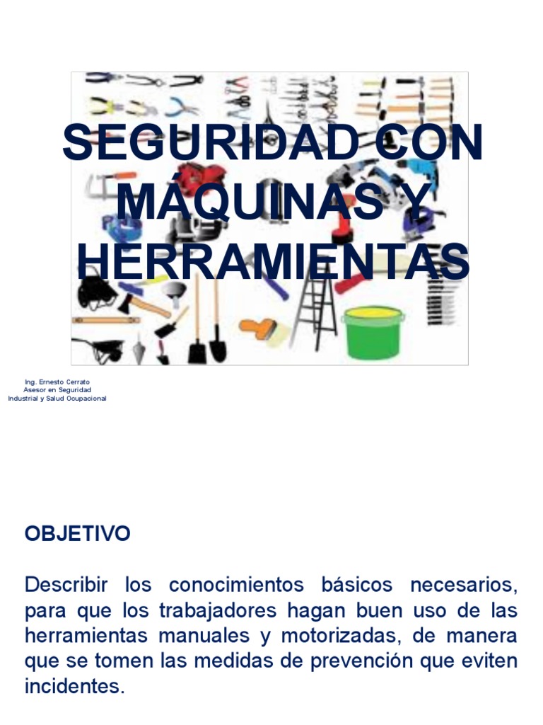 Seguridad en Uso de Herramientas | PDF | Herramientas | Seguridad y ...